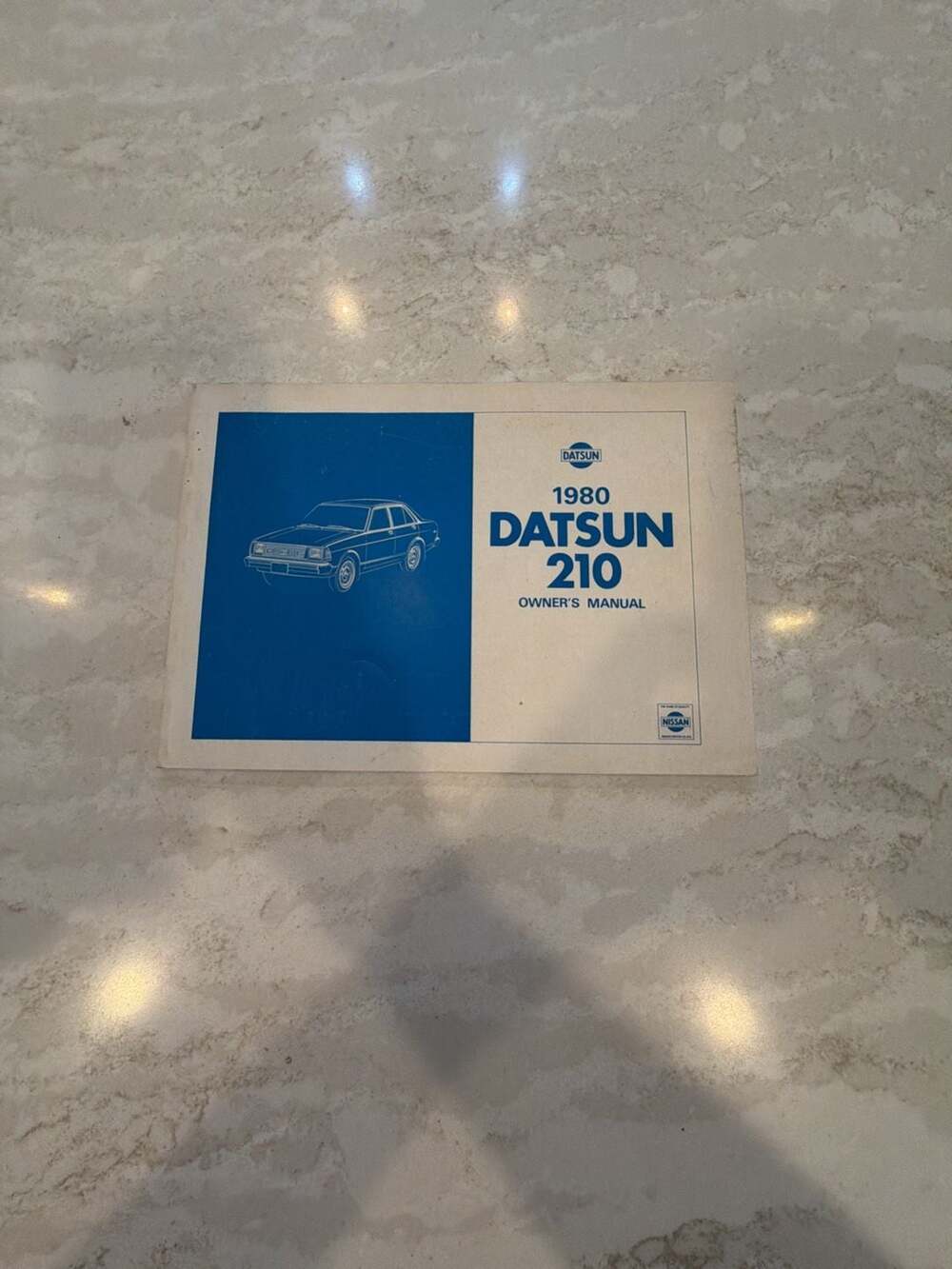 1980 Datsun 210 Owner's Manual Publication OM0E-B310U2